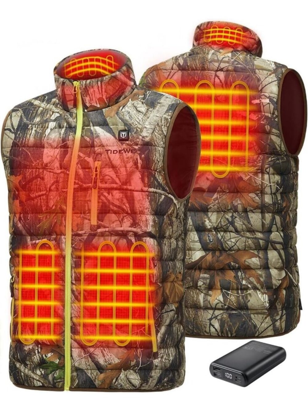 Lightweight Heated Vest for Men with Battery Pack - Perfect for Outdoor